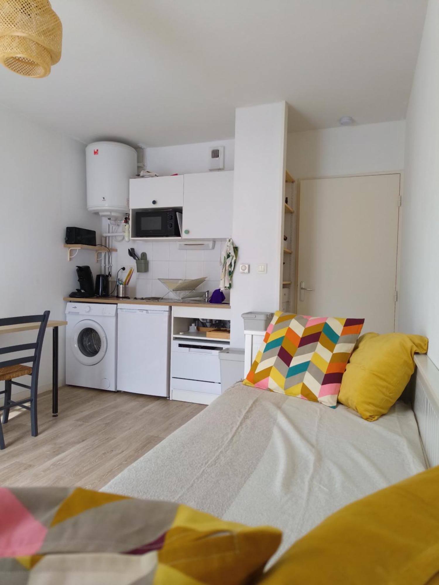 Studio Avec Grande Terrasse Gare Sud Nantes Habitación foto