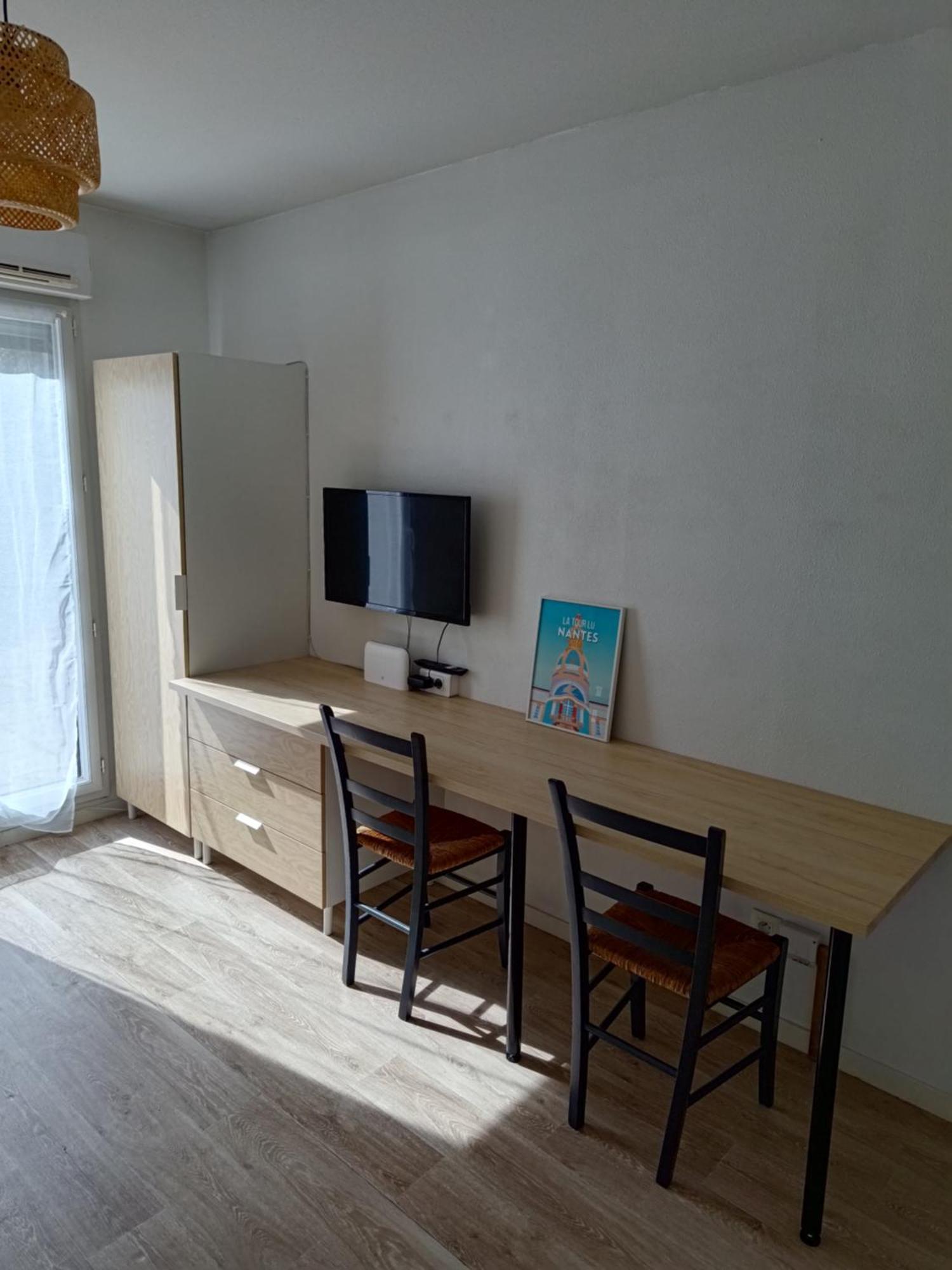 Studio Avec Grande Terrasse Gare Sud Nantes Exterior foto